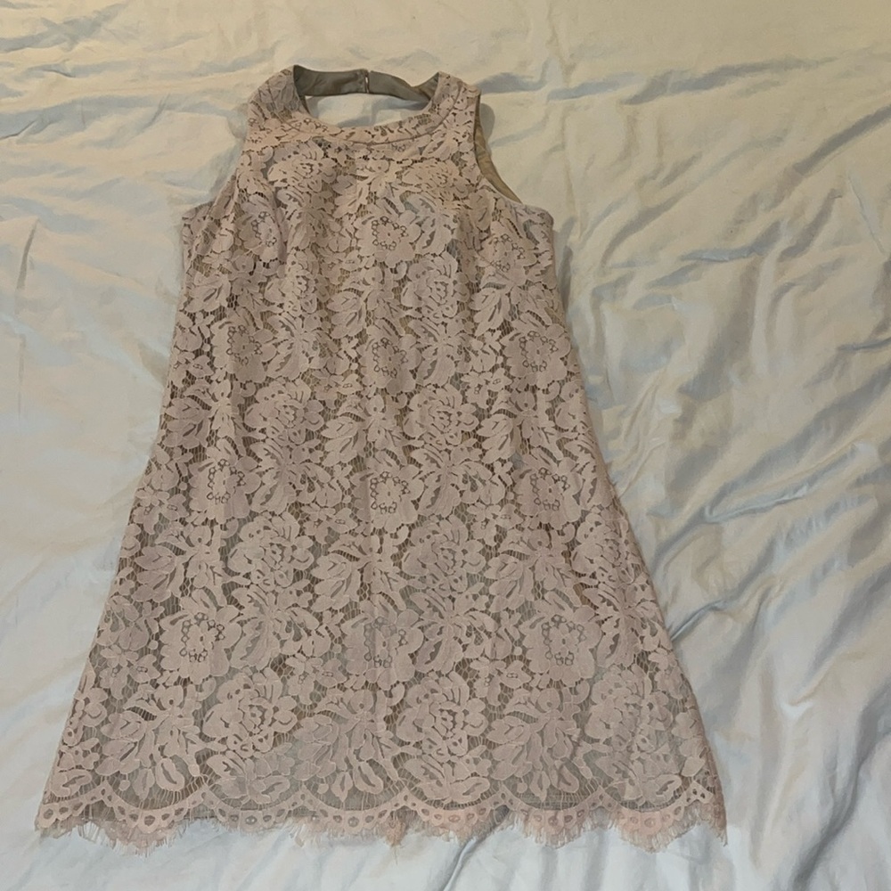 Pink lace mini